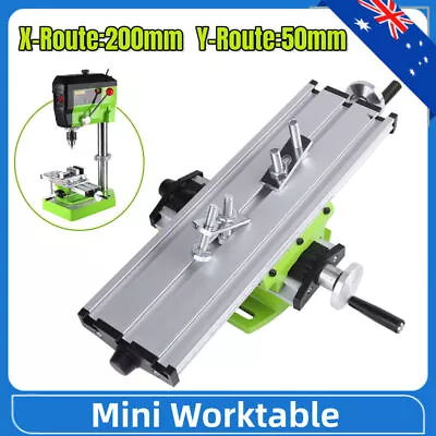 Mini Compound Bench Drilling Slide Table Worktable Milling Working Cross Table. • $51.99
