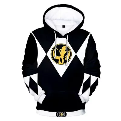 Mighty Morphin 3D Digital Printing Hoodies Men Hoodie Casual Jacket • $27.90