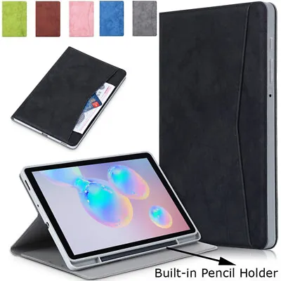 $6.19 • Buy Smart Leather Case Cover Pen Holder Fr Samsung Galaxy Tab S6 Lite 10.4 P613 2022