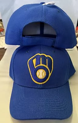 Milwaukee Brewers Baseball Hat Blue • $14.99