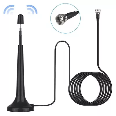 £7.64 • Buy Telescopic DAB FM Radio Aerial Hifi System Receiver Indoor 3M FM Radio Antenna