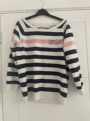 Jack Wills Striped Sweatshirt • £2.50