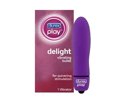 Durex Play Delight Vibrating Bullet Massager Bullet Vibrator Battery Included • $6.79