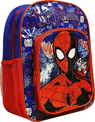 Backpack Junior Toddlers Marvel Spiderman Backpack School Kids Rucksack Boys New • £16.99