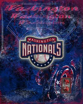 Washington Nationals 16x20inch Poster Nationals Baseball Free Shipping Us • $28.99
