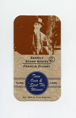 $7.95 • Buy #TN27538 FRANCIS OUIMET Hall Of Fame Golf Game Card