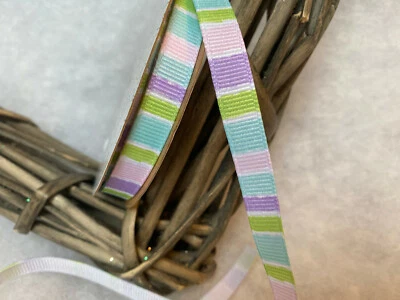 £2.45 • Buy Offray Fun Printed Grosgrain Ribbons Choice Of Design Priced Per Roll