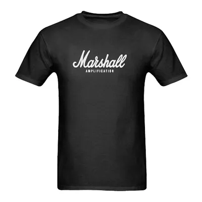 Marshall Amplifie Logo T-Shirt Amplification Guitar Marshall Tee S-3XL • $25