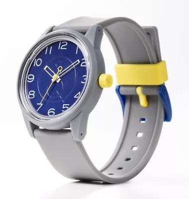 Citizen Q&Q Smile Solar Eco Friendly Watch Grey/Yellow/Blue • £35