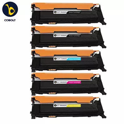 5 TONER CARTRIDGE Compatible With Samsung CLP 320 320 325 325W CLX 3180 3185 • £46.99