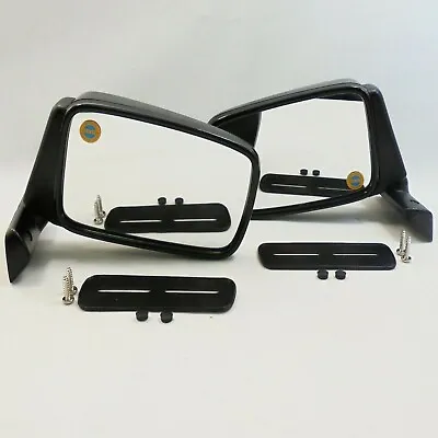 For Mercedes-benz W108/w109 Sedan Coupe Black Side Door Mirror Square Screw New • $58.59