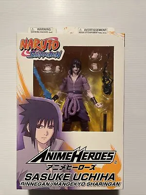 *NEW* Anime Heroes Naruto Uchiha Sasuke Rinnegan/Mangekyo Sharingan *FAST SHIP* • $27