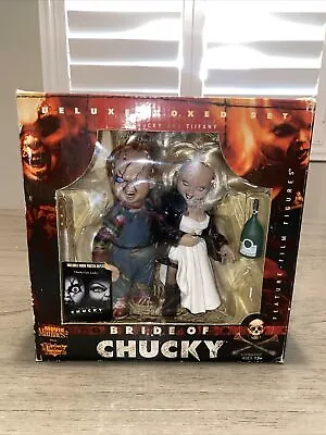 McFarlane Toys Bride Of Chucky Deluxe Boxed Set (1999) - Movie Maniacs Series 2 • $44.99