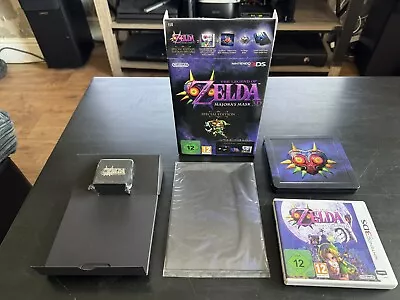 The Legend Of Zelda Majora's Mask 3D Special Edition Game 3DS Complete Excellent • £89.99