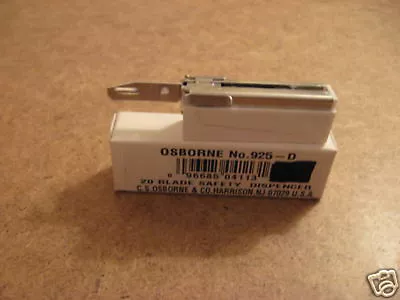 C.S. Osborne #925 - D Skife Blade Dispenser • $17.20