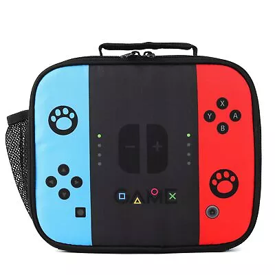 Game Lunch Box For Kids Soft Insulated Bag Mini Cooler For Boys Girls Teens ... • $29.86