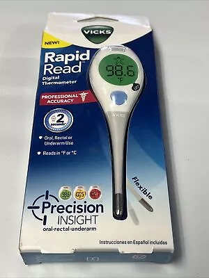 Vicks Rapid Read Flexible Digital Thermometer - BRAND NEW • $11