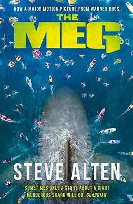 The Meg (Megalodon) By Alten Steve Book The Fast Free Shipping • $8.97