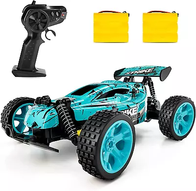 Tecnock RC Car Remote Control Car For Kids 1:18 High Speed 20 KM/H 2WD RC Buggy • £33.58
