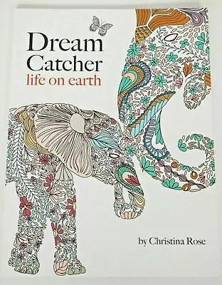 Dream Catcher Colouring Book Life On Earth Meditation Brain Training Anti Stress • £5.95