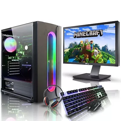 Core I5 Gaming PC Bundle 16GB RAM Nvidia GT 730 240GB SSD 1TB HDD - Windows 10 • £278.99