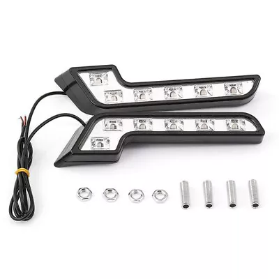 L Shaped 6LED 4.8W Driving Fog Light Daytime Running Lamp Car Accessories 2Pcs • $13.40