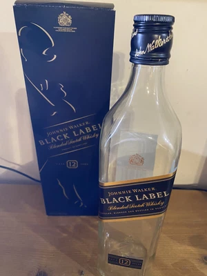 $10 • Buy Johnnie Walker DOUBLE BLACK Whisky Collectors Bottle With Box