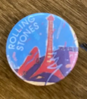 Vintage Rolling Stones 'Still Life' Live Album Artwork 1  Pinback Button 1980s • $6