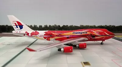 Malaysia Airlines B747-400 9M-MPD  HIBISCUS   1/400 By Phoenix. BRAND NEW MIB • £79.99