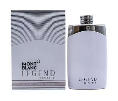 Mont Blanc Legend Spirit 6.7 Oz EDT Cologne For Men New In Box • $53.74