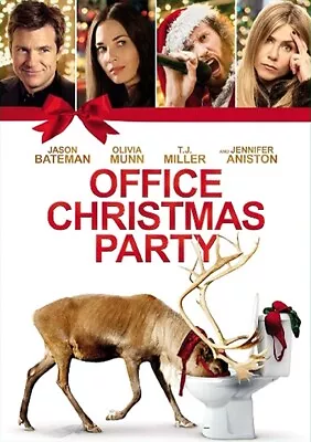 Office Christmas Party (2016 DVD Rg4) Bateman Aniston Olivia Munn SEALED. • $7.79