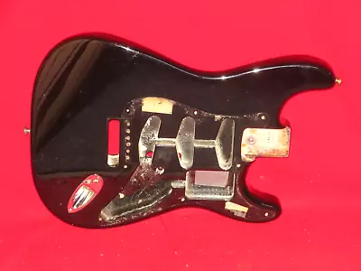 Fender 1990 USA Black Eric Clapton Signature Blackie Stratocaster Body • $369.99