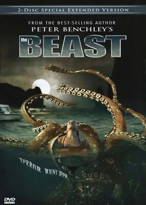 The Beast (1996) Peter Benchley / Jaws | 3hr Extended Version | New/Sealed | DVD • £19.99