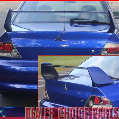$93.80 • Buy 2002-03 2004 2005 2006 2007 Mitsubishi Lancer EVO8 Style Trunk Spoiler UNPAINTED
