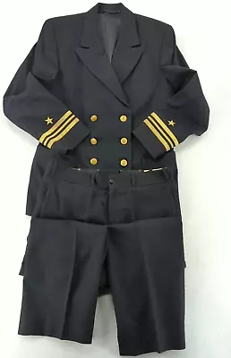 Vintage US NAVAL ACADEMY DRESS UNIFORM Jackets & Slacks By Jacob Reed & Sons • $64.95