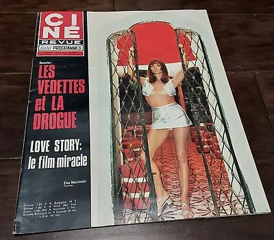 Cine Revue Magazine Janvier 1971 Elsa Martinelli • $40