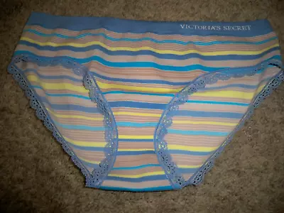 Victorias Secret Hiphugger Striped Large New • $14.99