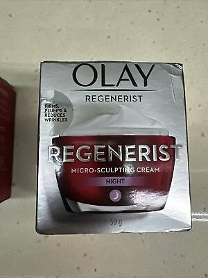 Olay Regenerist Advanced Anti-Ageing Micro-Sculpting Night Cream 50g • $39.99