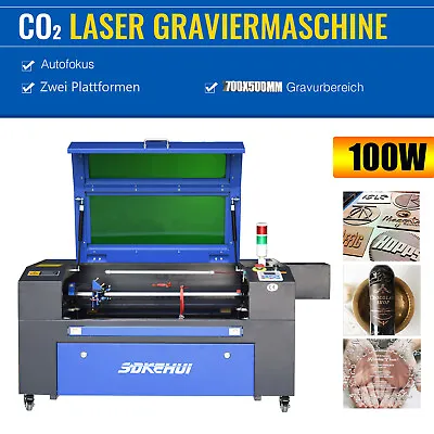 Autofocus Laser 100W 20x28in Co2 Laser Engraver Cutter Engraving Cutting Machine • $2699.99