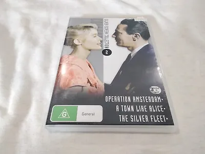 Operation Amsterdam / A Town Like Alice / The Silver Fleet - DVD Region 4  • $11.99