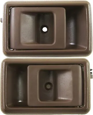 Pair LH & RH Interior Door Handle Brown For Tacoma Corolla 4Runner Tercel Pickup • $19.97