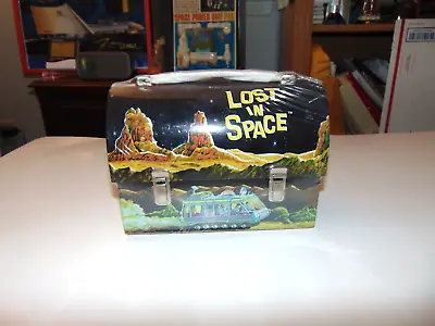 Lost In Space Metal Dome Lunchbox In Factory Shrink  1998 Issue G-whiz Classic • $49.99