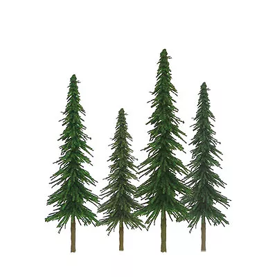 JTT SCENERY 92028 SUPER SCENIC SPRUCE TREES 6  To 10  O-SCALE 12/PK JTT92028 • $25.95