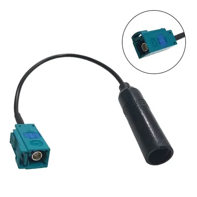 Car Cable Fakra To Din Car Radio Antenna Adapter Auto Aerial Converter For Benz • £3.42