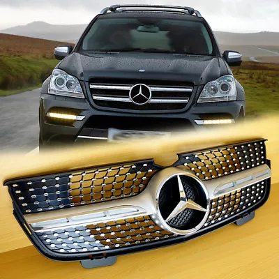 For M-Benz X164 GL-Class 07~12 GL450 / 10~12 GL350 Silver Front Bumper  Grille  • $208.07