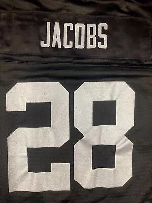 Las Vegas Raiders Josh Jacobs #28 Pro Line Game Jersey Womens 3xl 4xl Oakland Nw • $89.99