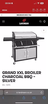 LANDMANN Grand Broiler XXL BBQ Charcoal Barbecue. RRP £600 BNIB • £300