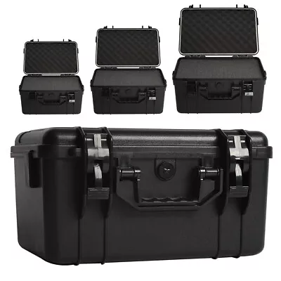 Protective Portable Carry Case Plastic ABS Box Travel Flight Box Tool Protector • £18.95