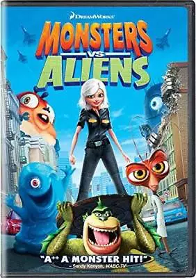 Monsters Vs. Aliens - DVD - GOOD • $3.98