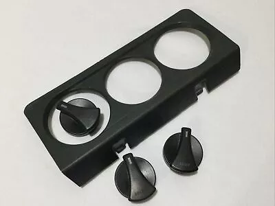 87-89 Mustang Complete Original Stock Temperature Control Panel Trim + Knob SET • $17